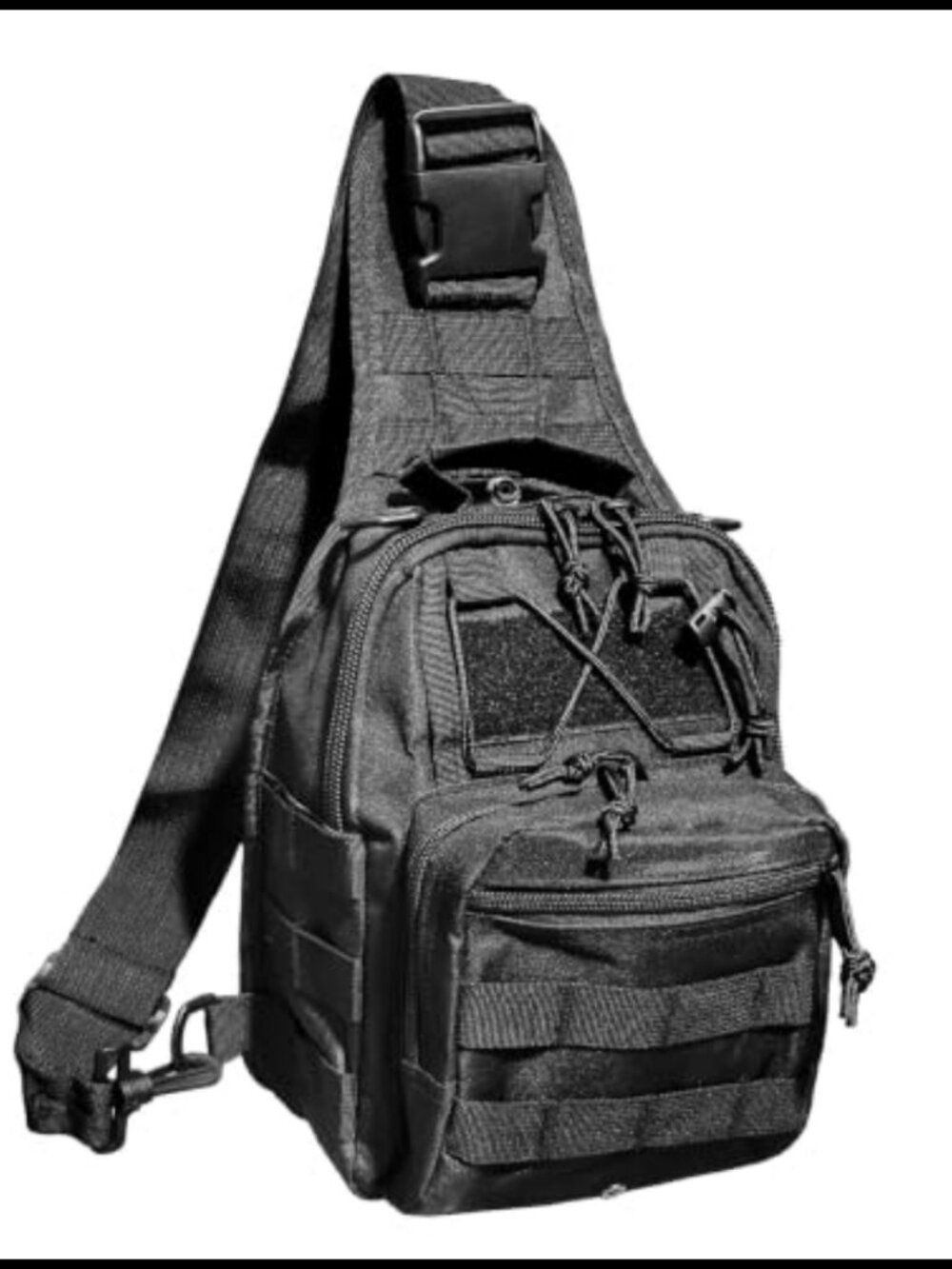 Tactical Sling Bag Nylon Crossbody Chest Pack EDC Travel Hiking